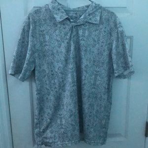 Medium Dryfit snake skin Reel Legends polo